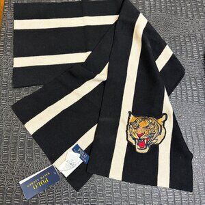 Polo Ralph Lauren Tiger Scarf-New With Tag